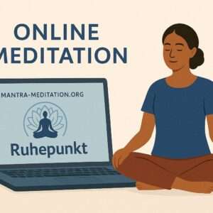 Online meditation bild